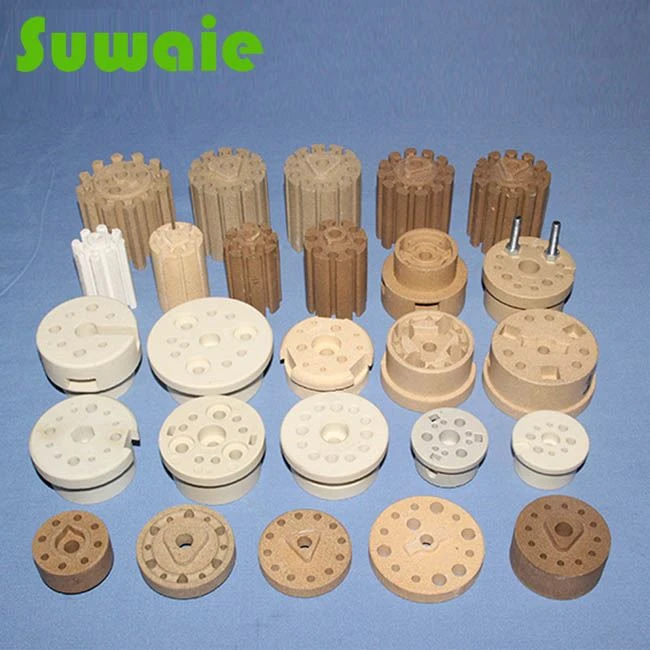 Bobbin Heater Wear Resistance Cordierite Ceramic Parts
