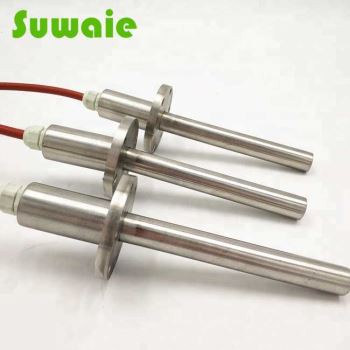 Geteilte Tauchpatronenheizung mit Flansch